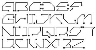 Electrical Font