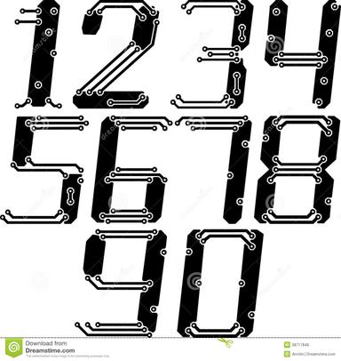 Font PCB Electric Wires
